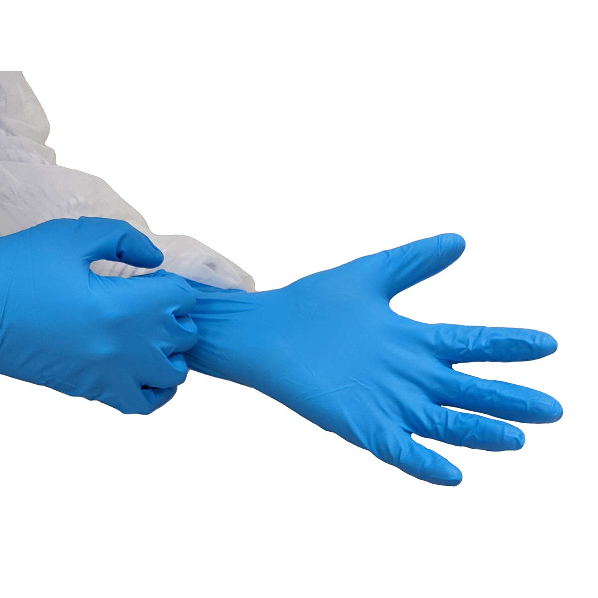 Niflex95 Blue Powder Free 9mil Nitrile Examination Gloves 2X-Large